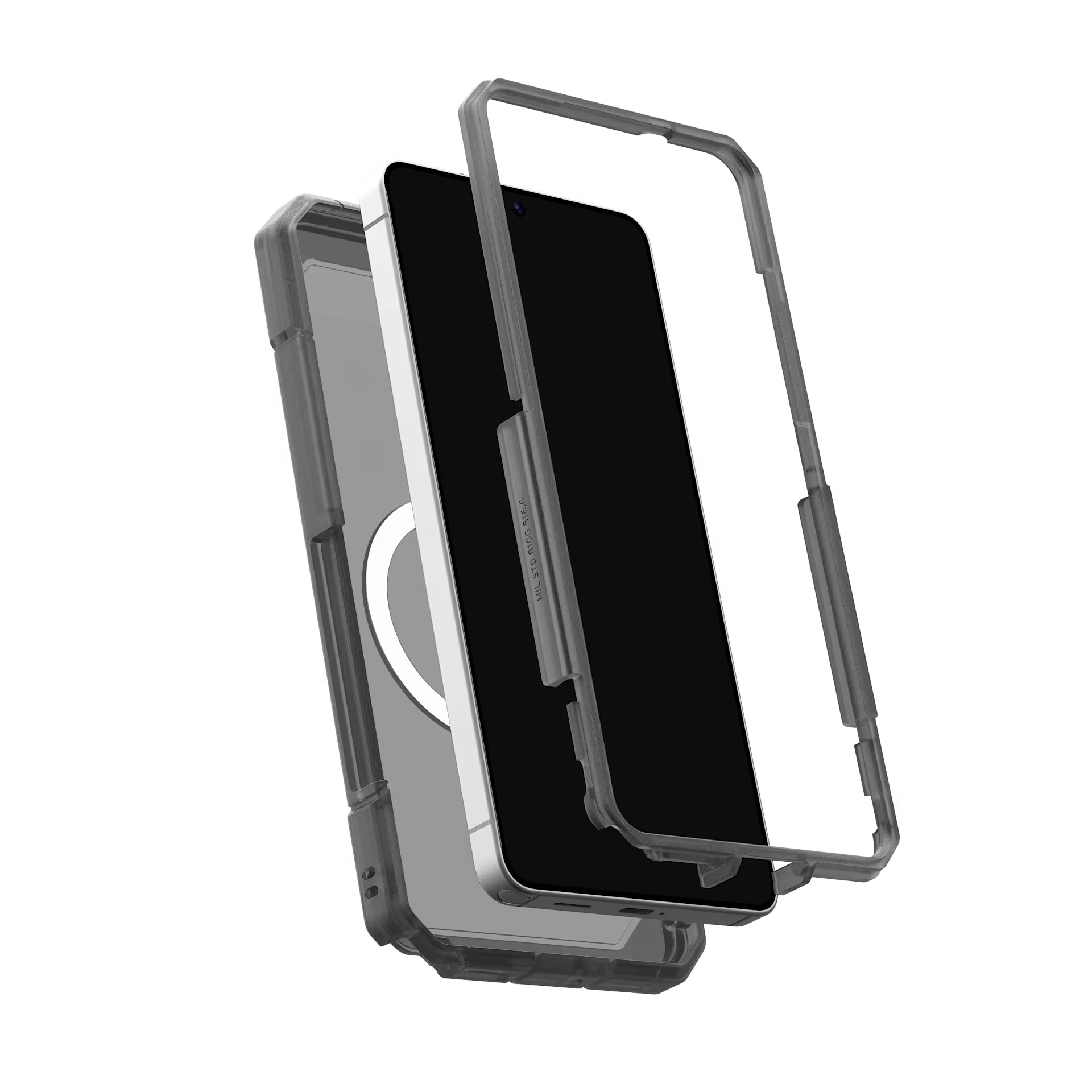 Husa de protectie UAG Trooper Magnetic pentru Samsung Galaxy S26 Ultra Ash (2 parti: spate + protectie margini)