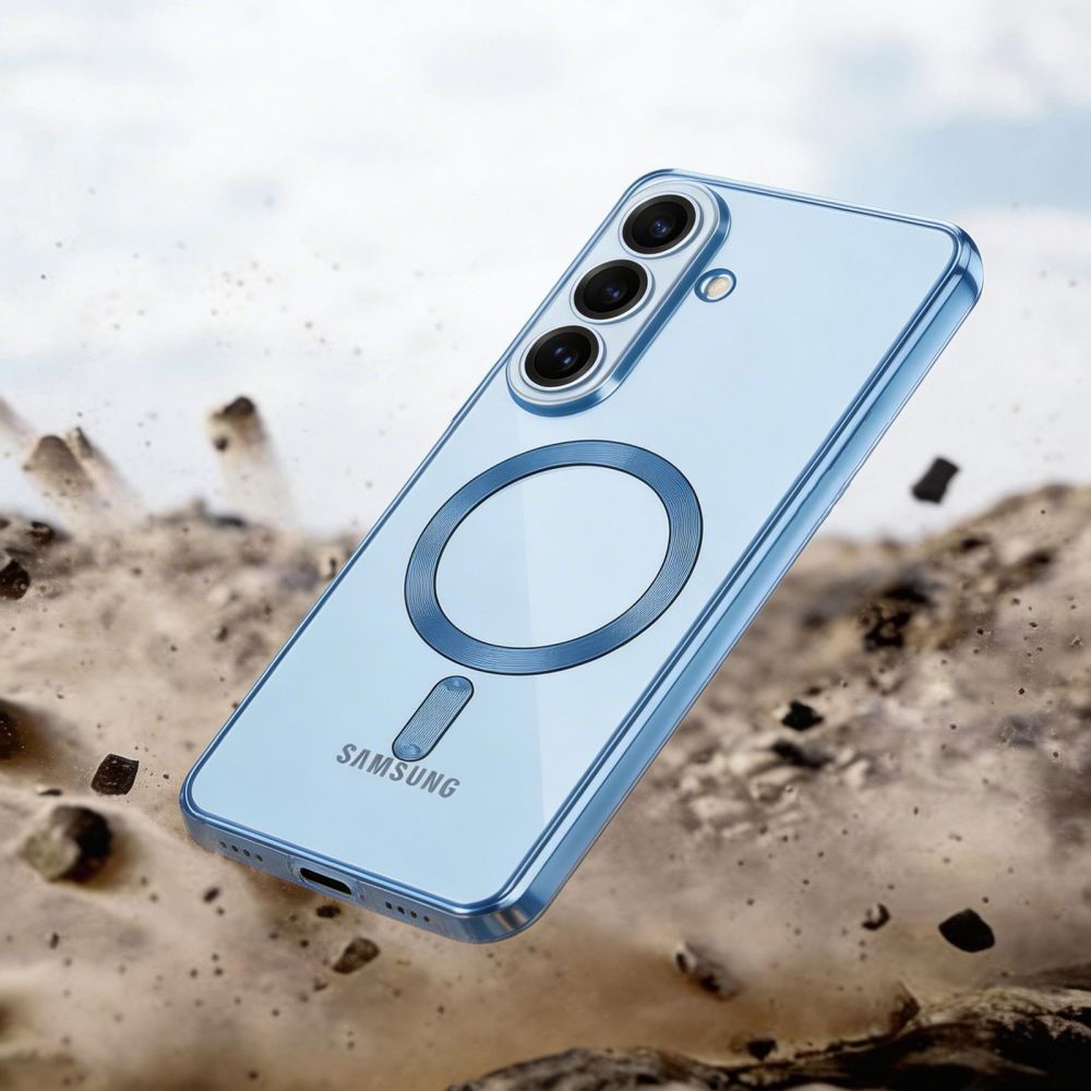 Carcasa Tech-Protect MagFlex cu MagSafe compatibila cu Samsung Galaxy S26, Albastru