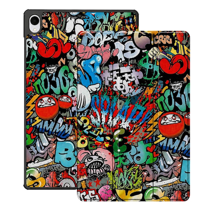 Husa pentru Samsung Galaxy Tab S12 Plus Lightweight Slim, tip stand, functie sleep/wake-up si inchidere magnetica, protectie 360 - Urban Vibe