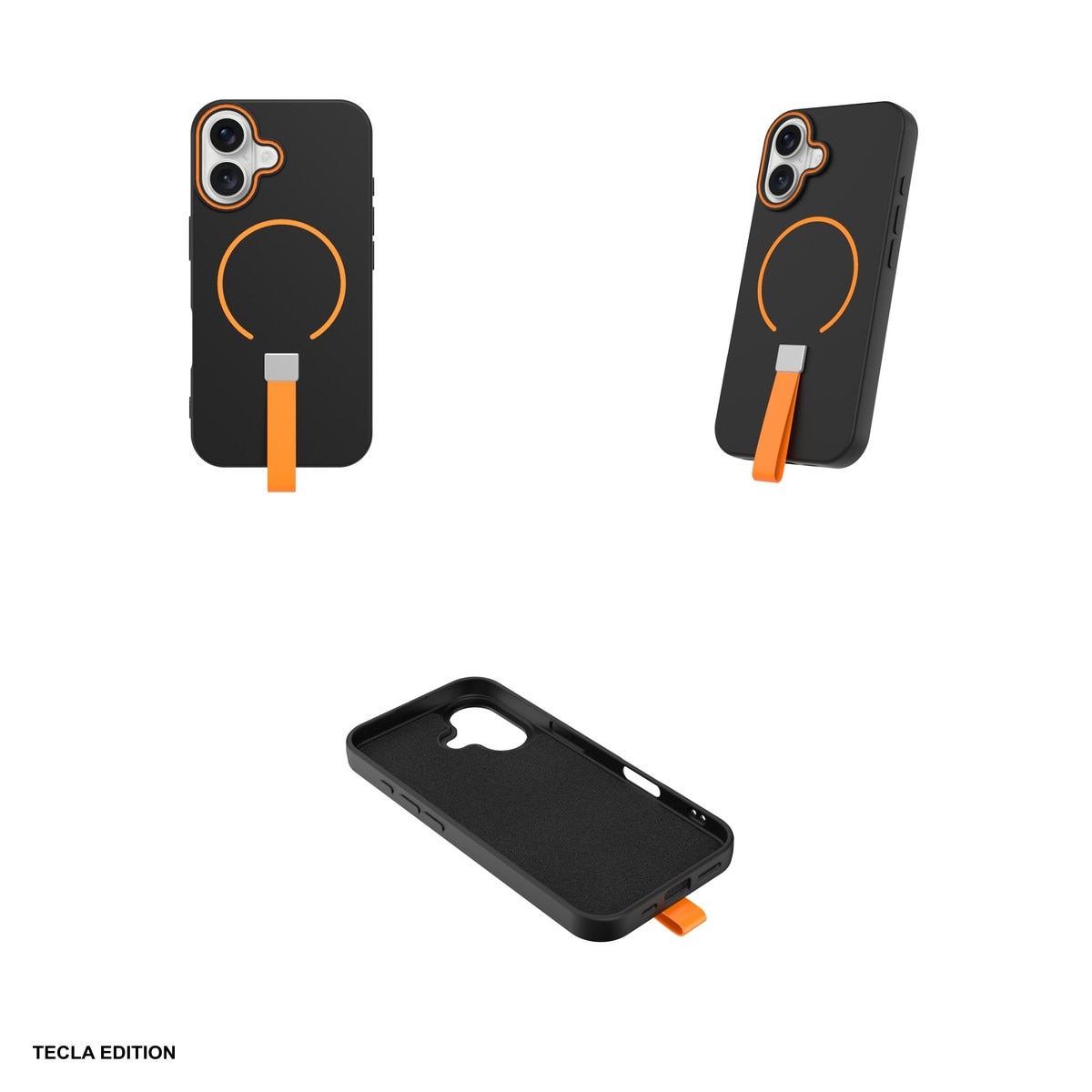 Husa Loop Thin Mag pentru Samsung Galaxy A57 5G, Carcasa magnetica, Negru
