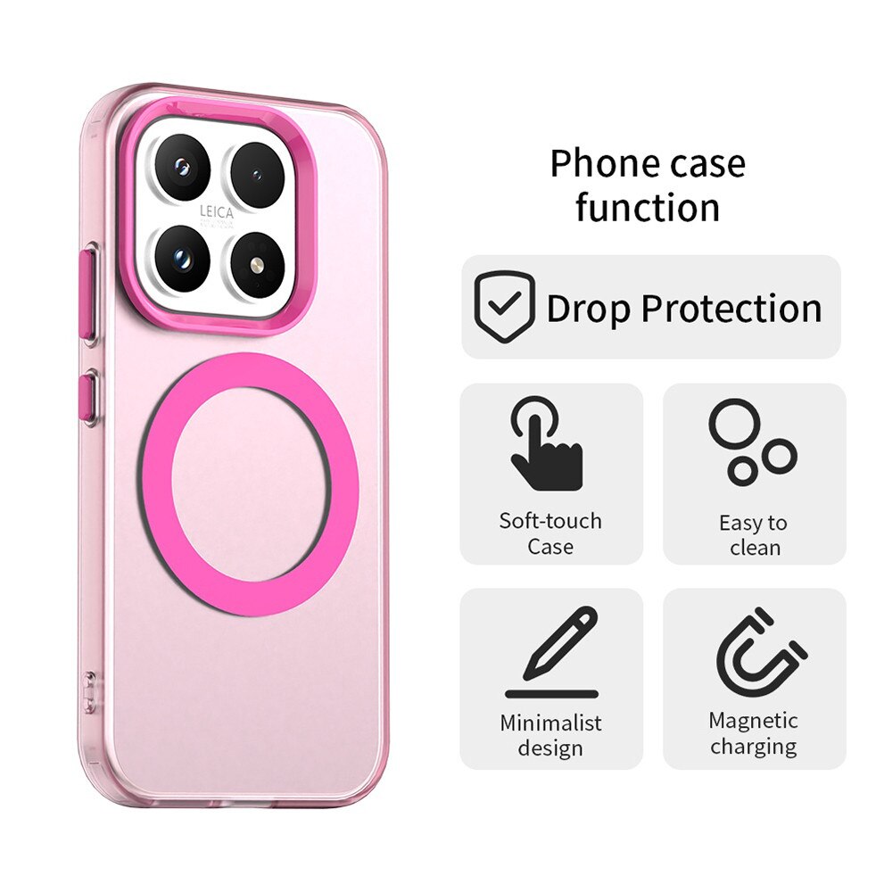 Husa pentru Xiaomi 17 - Techsuit CandyCase MagSafe - Pink