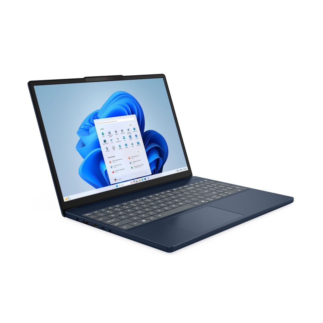 Laptop Lenovo IdeaPad Slim 3, Intel Core i5, 16GB, 512GB SSD, albastru, 15.1" OLED 2560x1600