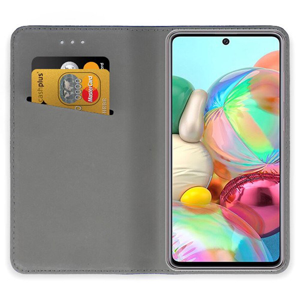 Husa tip carte, premium book, inchidere magnetica, Samsung Galaxy A51 5G, Albastru
