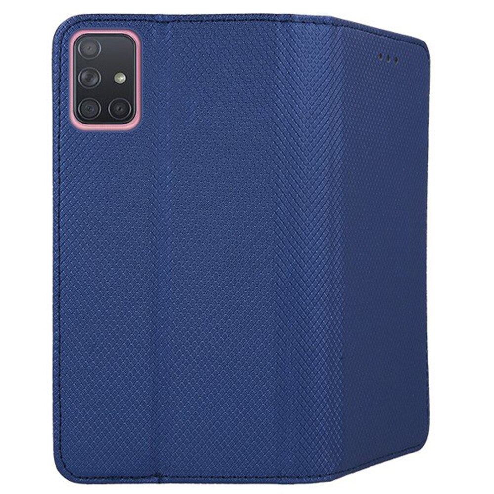 Husa tip carte, premium book, inchidere magnetica, Samsung Galaxy A51 5G, Albastru