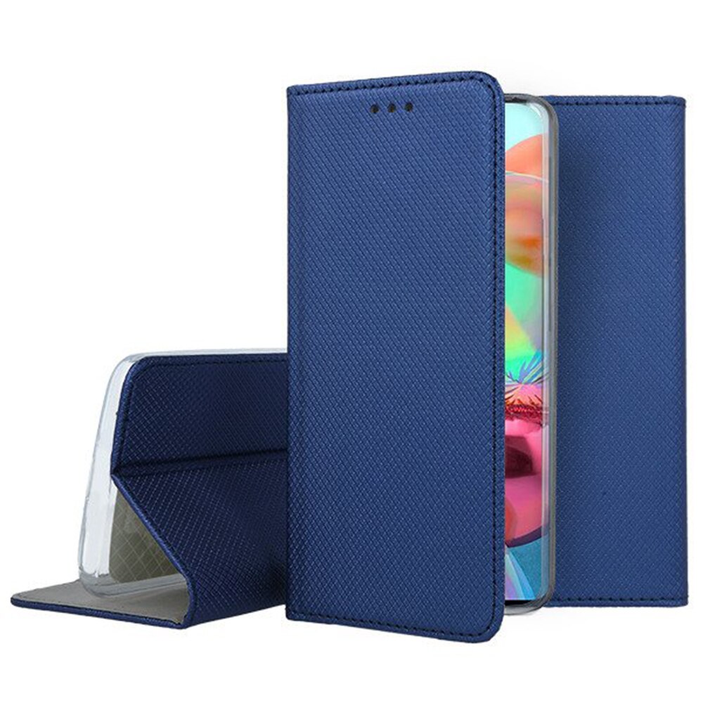 Husa tip carte, premium book, inchidere magnetica, Samsung Galaxy A51 5G, Albastru