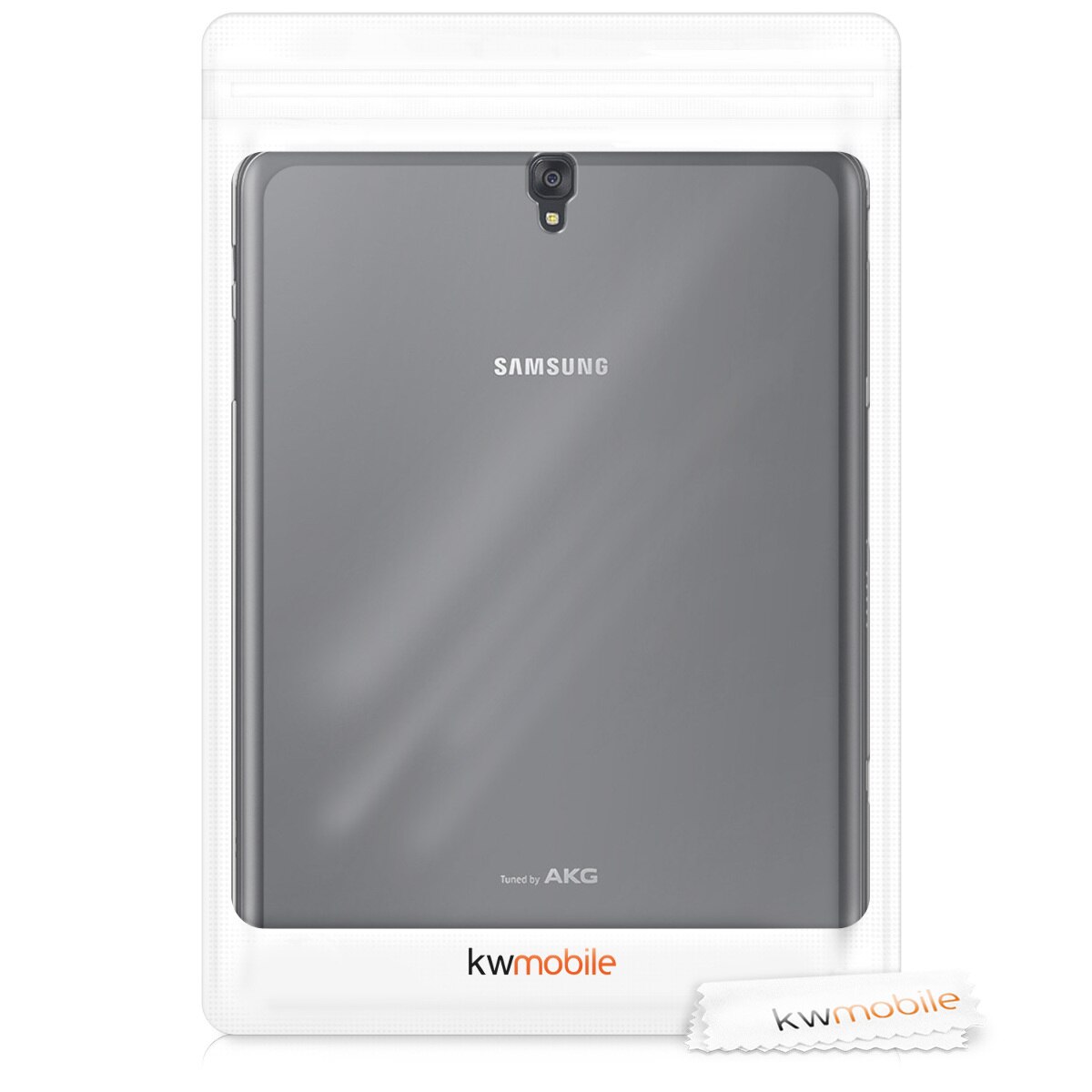 Husa pentru Samsung Galaxy Tab S3, Silicon, Transparent, 41178.03