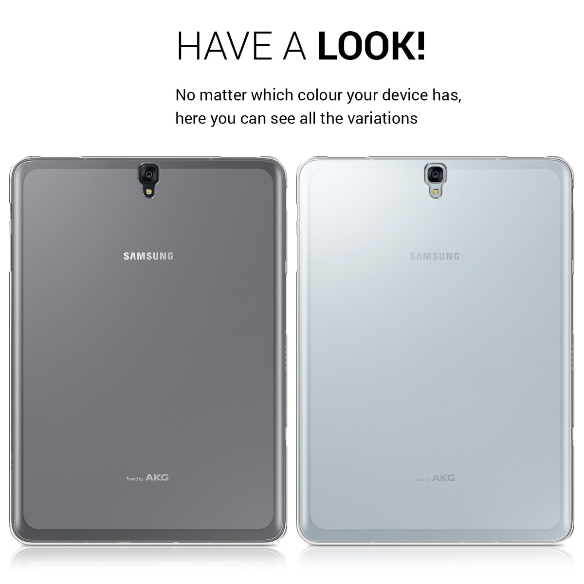 Husa pentru Samsung Galaxy Tab S3, Silicon, Transparent, 41178.03