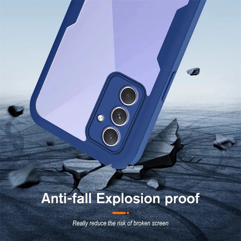 Husa pentru Samsung Galaxy A54 + folie protectie, Accesorio ColorVerse 360, Purple