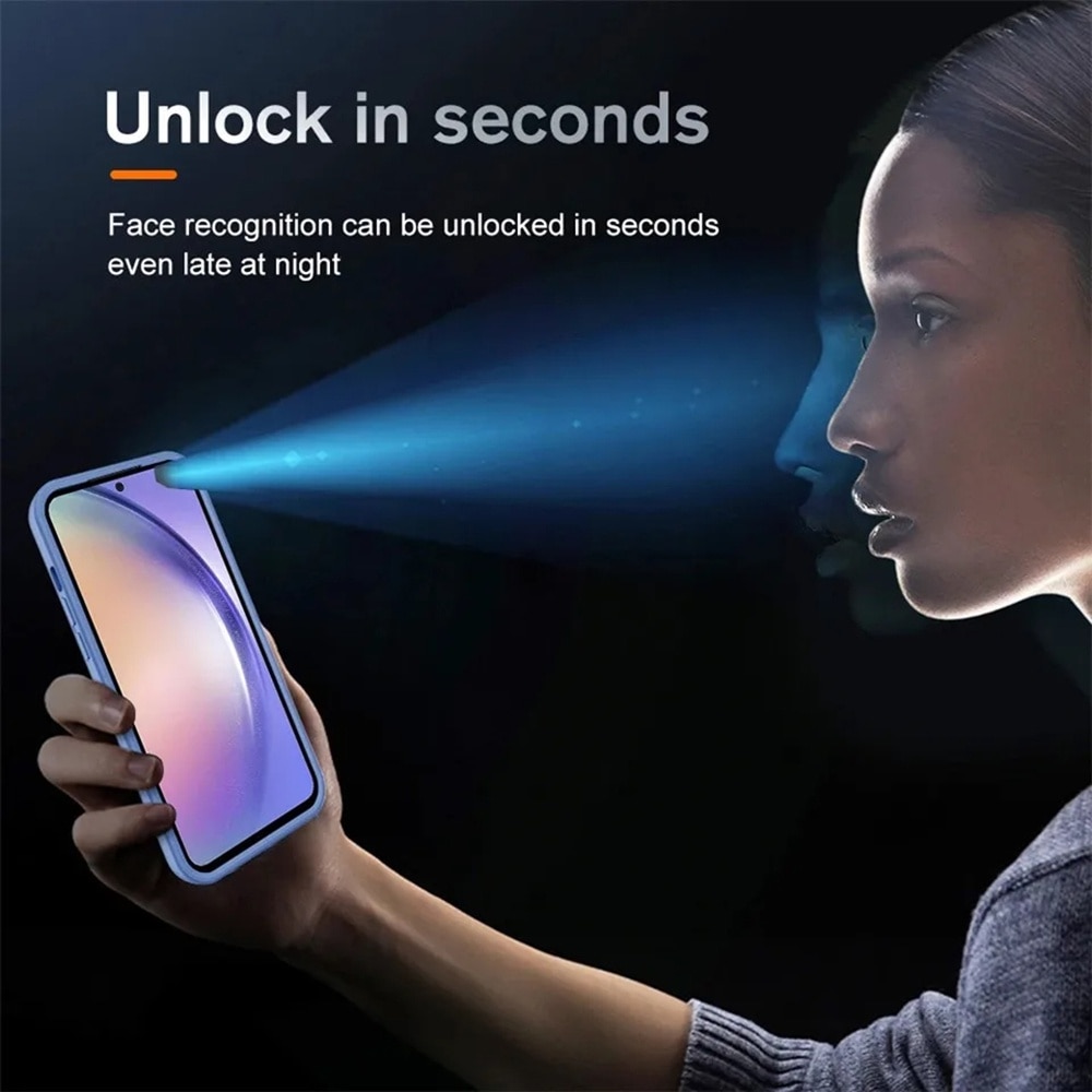 Husa pentru Samsung Galaxy A54 + folie protectie, Accesorio ColorVerse 360, Purple