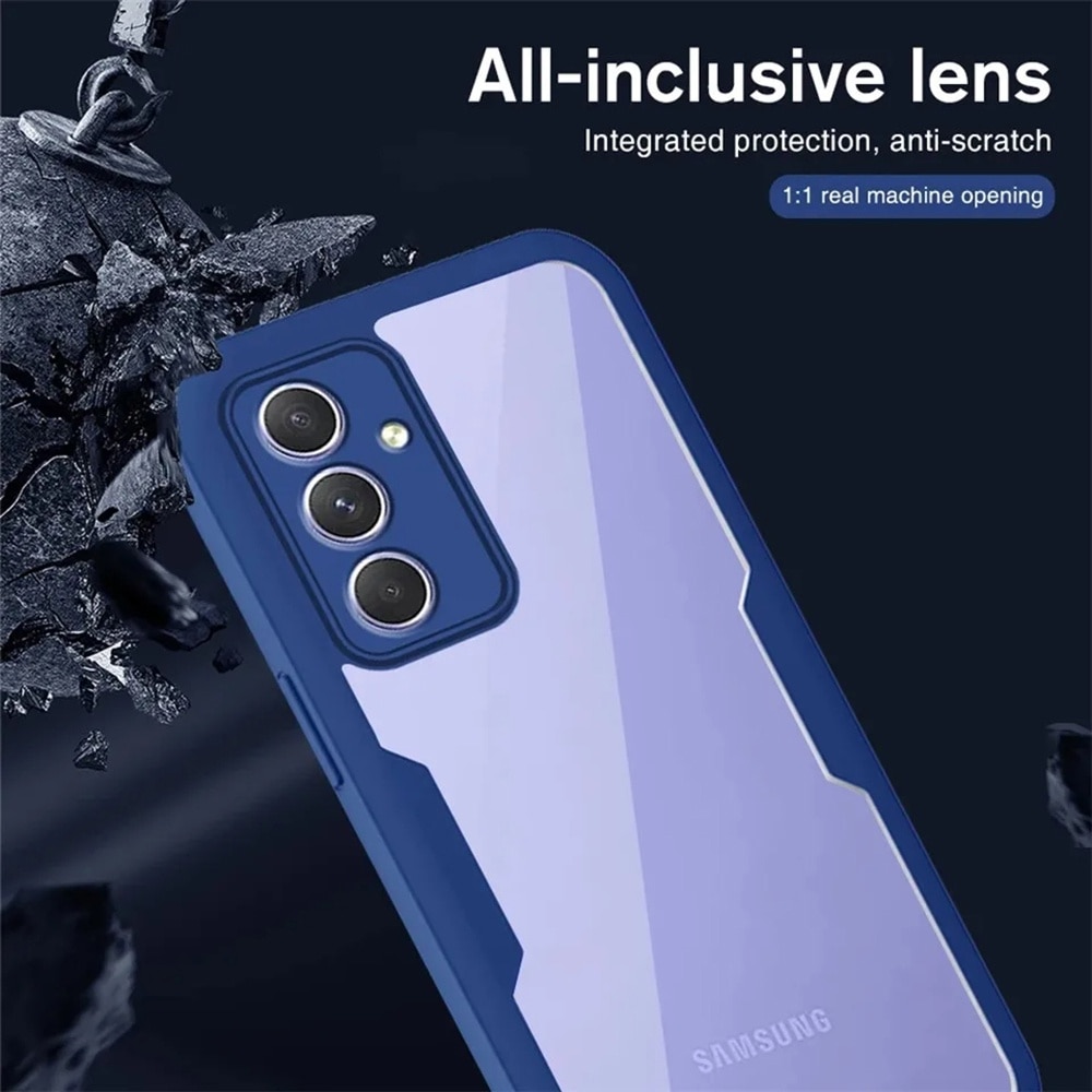 Husa pentru Samsung Galaxy A54 + folie protectie, Accesorio ColorVerse 360, Purple