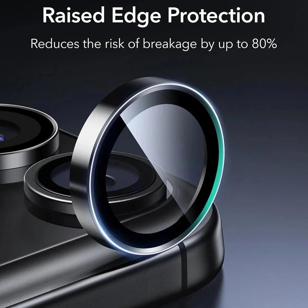 Folie Camera pentru iPhone 18 Pro / iPhone 18 Pro Max - ESR Armorite Camera Lens Protectors - Black
