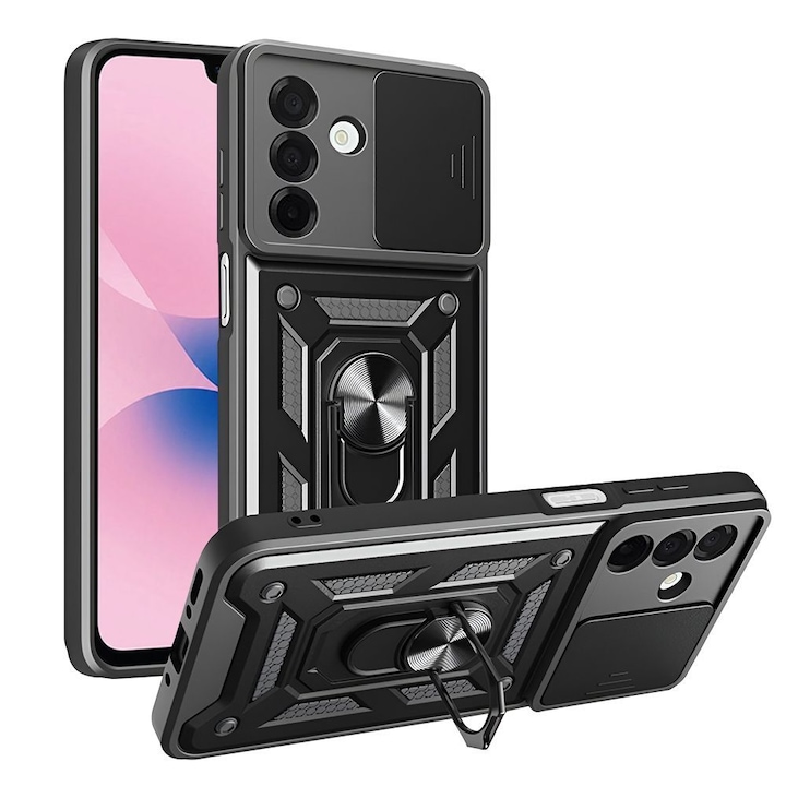 Husa telefon Techsuit CamShield compatibila cu Samsung Galaxy A27 5G negru
