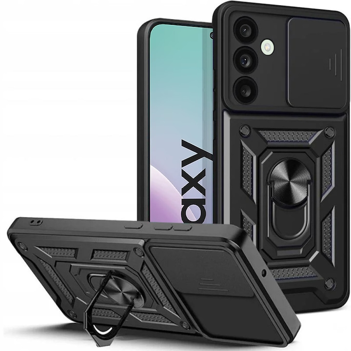 Husa pentru Samsung Galaxy M56 - Techsuit CamShield Series - Black
