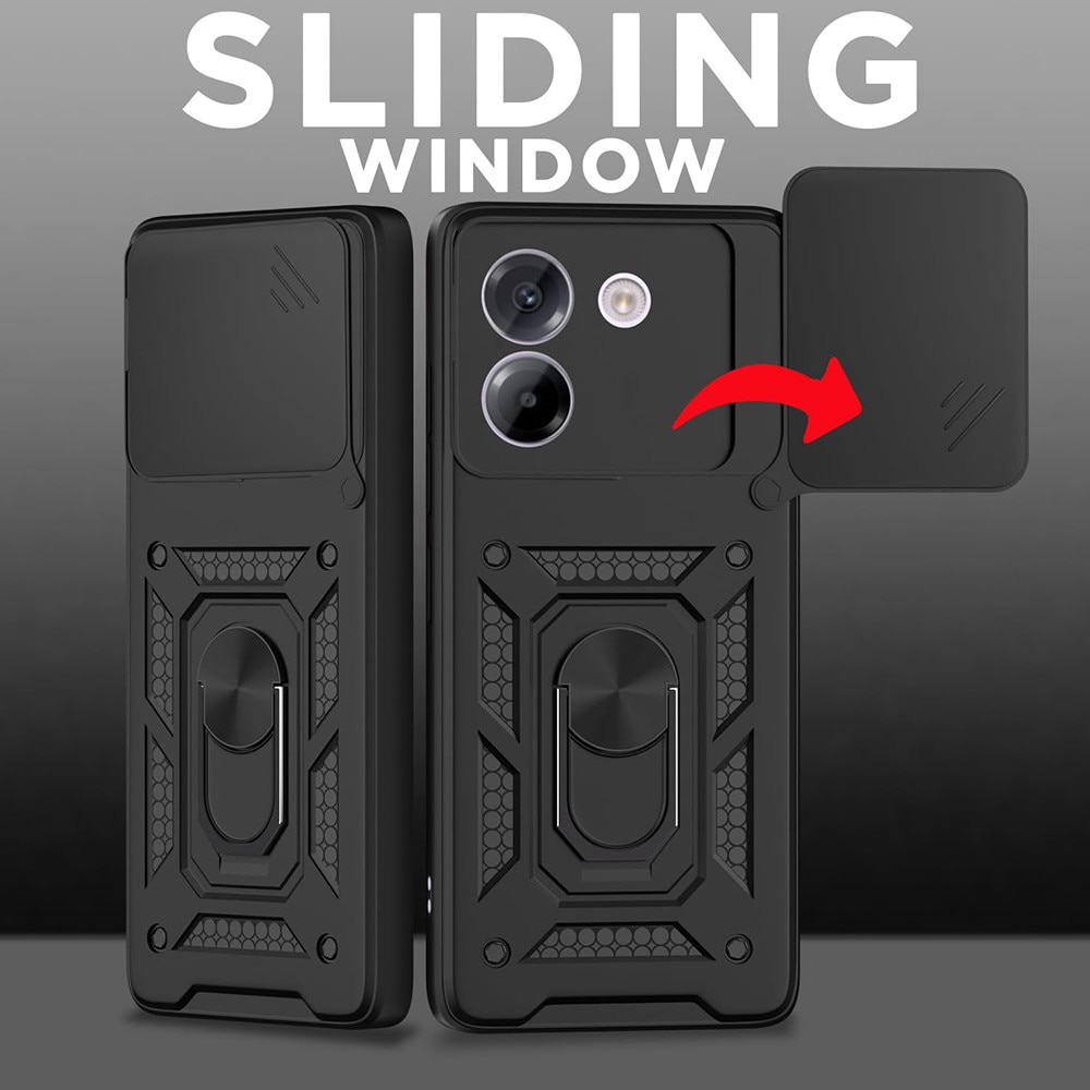 Husa pentru Samsung Galaxy M56 - Techsuit CamShield Series - Black