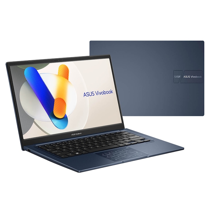 Laptop ASUS Vivobook 14, Intel Core i3-1215U, 16GB RAM, SSD 512GB, 14" Full HD