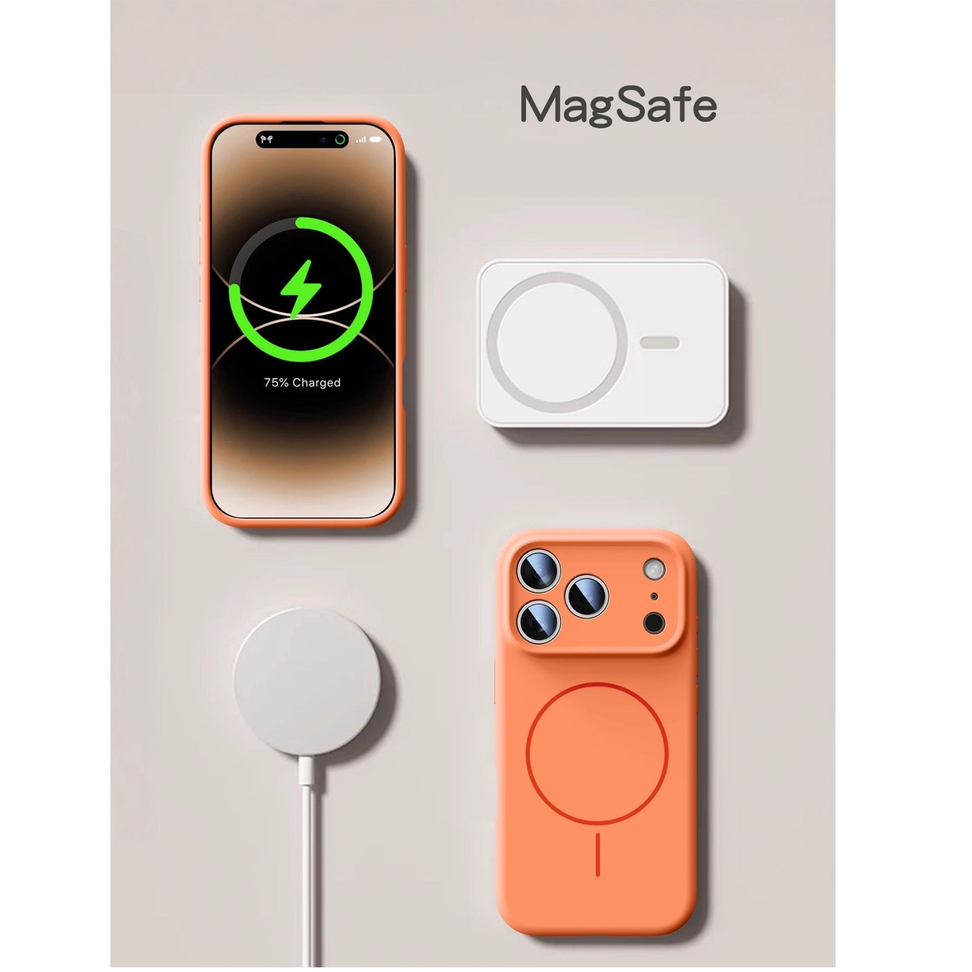 Husa de protectie, pentru Apple iPhone 17 Pro Max / iPhone 18 Pro Max, Silicone Case, MagSafe, Calitate Premium, Interior din microfibra, Albastru deschis