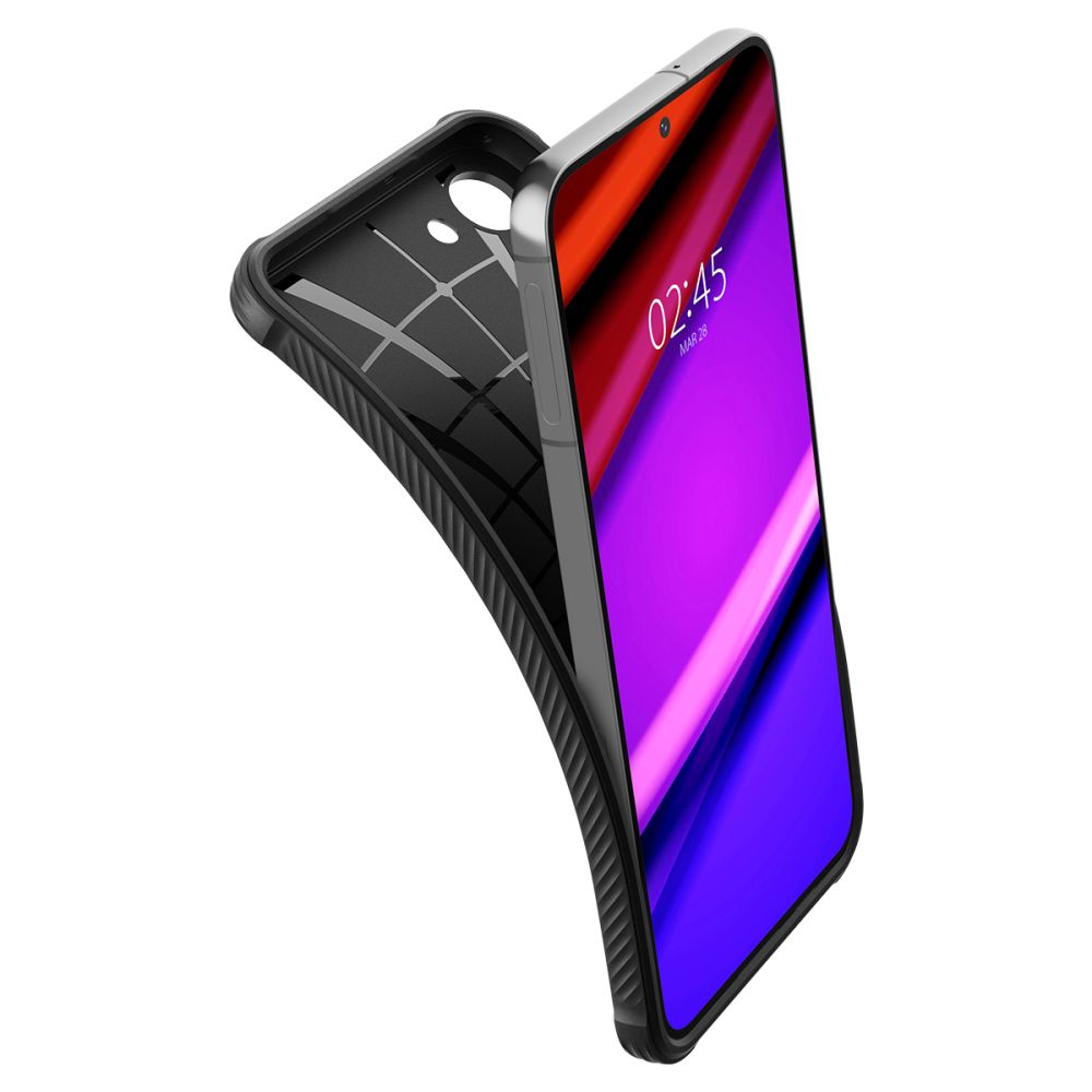 Husa Telefon Spigen, Rugged Armor, compatibil cu Samsung Galaxy S23, negru