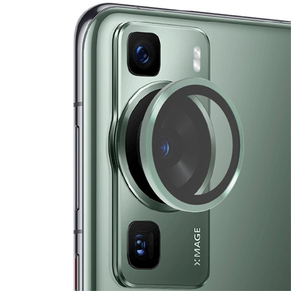 Folie protectie telefon, XGSM, sticla securizata pentru camera Huawei P60/P60 Pro, 9H, verde