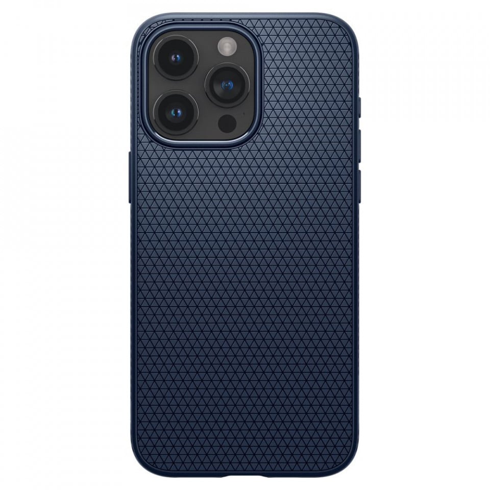 Husa pentru iPhone 15 Pro Max - Liquid Air - Navy Blue