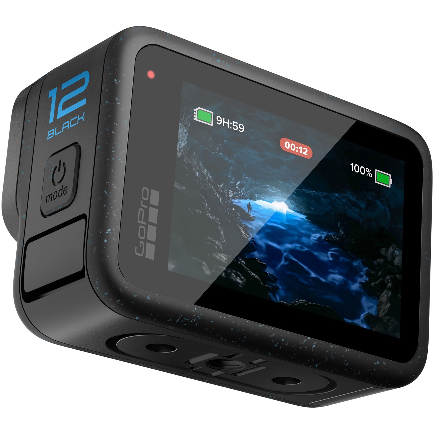 Camera video sport GoPro Hero 12 Black, 5.3K, 60FPS, HDR, Wi-Fi, Black