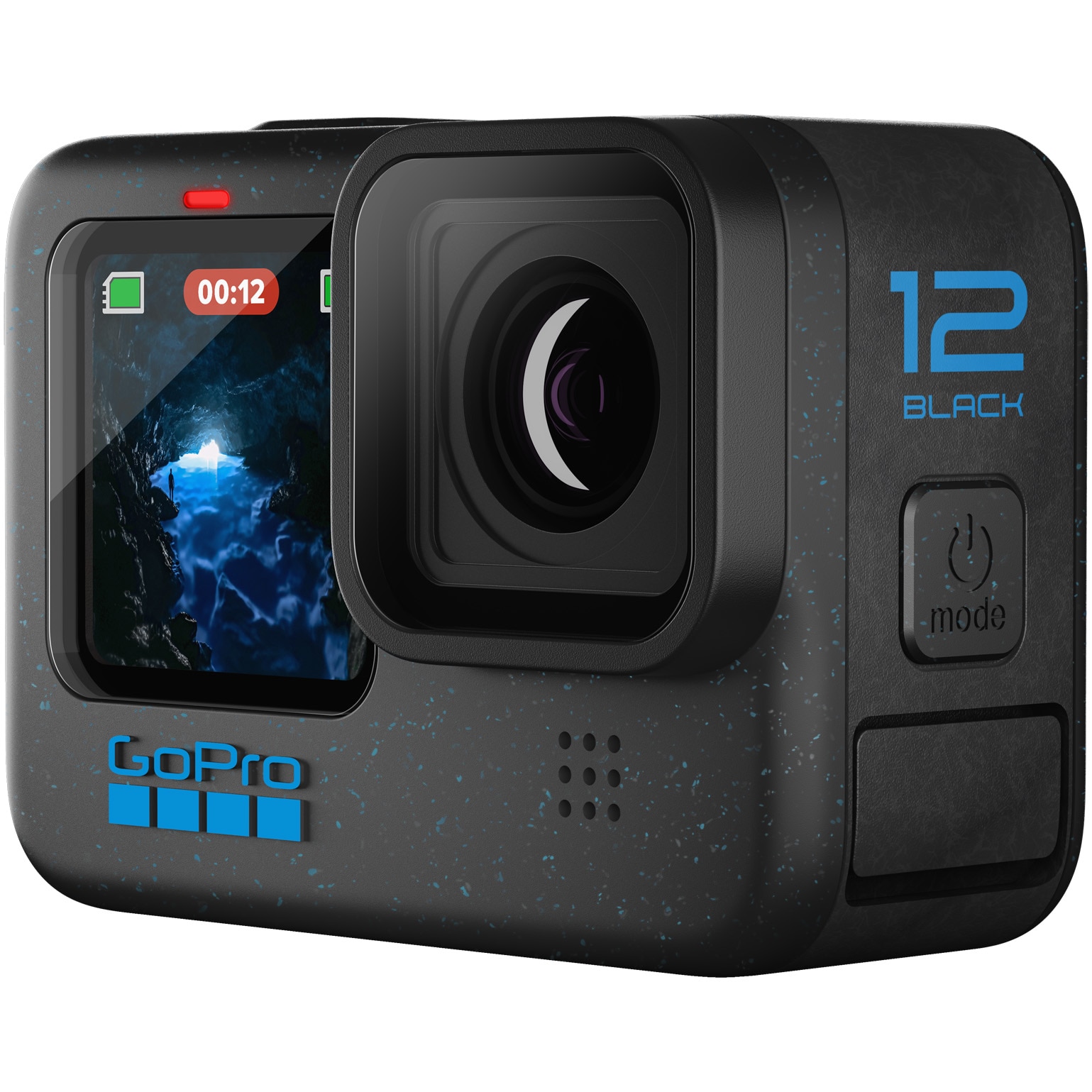 Camera video sport GoPro Hero 12 Black, 5.3K, 60FPS, HDR, Wi-Fi, Black