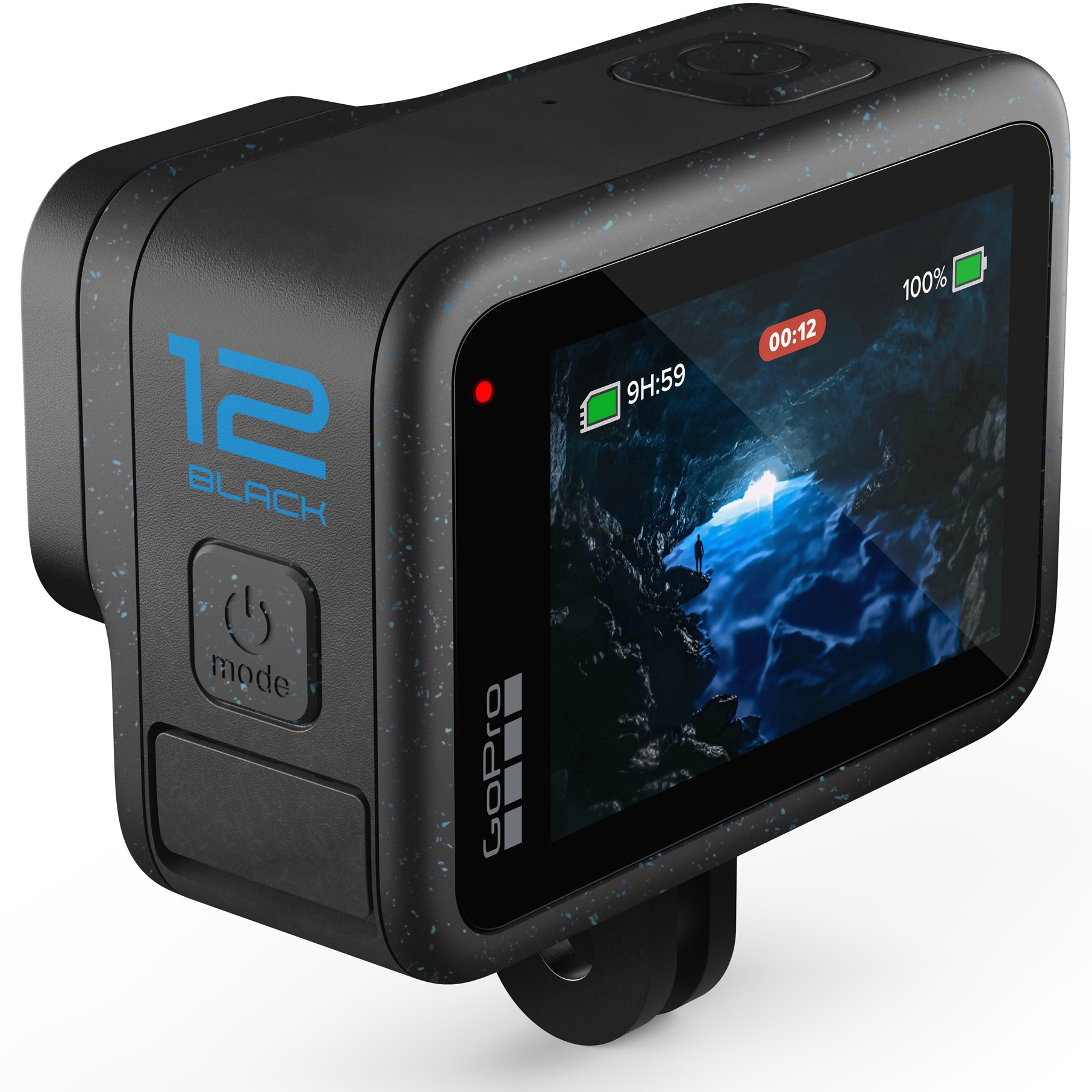 Camera video sport GoPro Hero 12 Black, 5.3K, 60FPS, HDR, Wi-Fi, Black