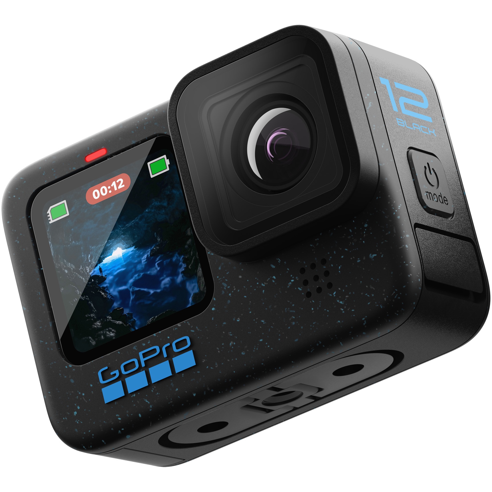 Camera video sport GoPro Hero 12 Black, 5.3K, 60FPS, HDR, Wi-Fi, Black