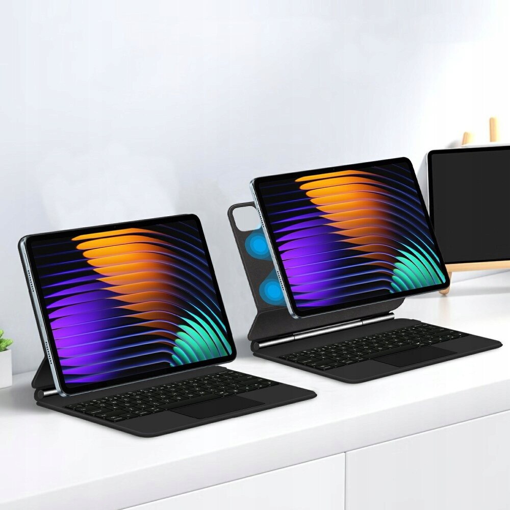Husa tableta Erbord Xiaomi Pad 7 7 Pro, 2in1, negru, 10x24cm