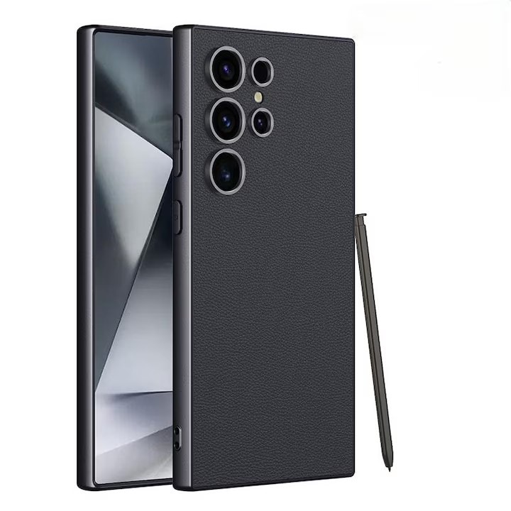 Husa pentru Samsung Galaxy S25 ultra, protectie completa, negru