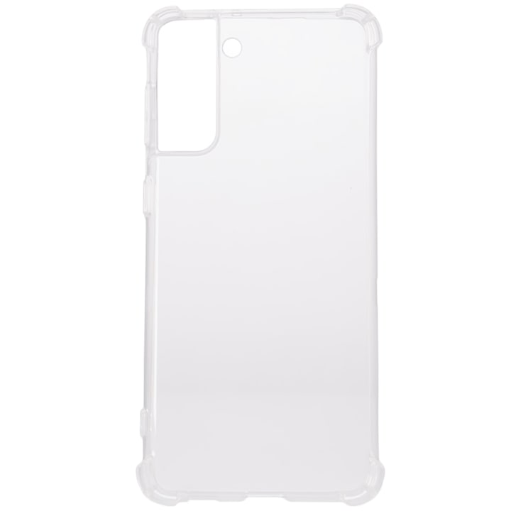 Husa de protectie Spacer pentru Samsung Galaxy S21 Plus, material flexibil TPU, Transparenta