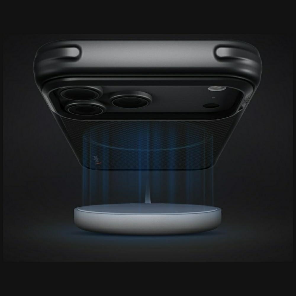 Husa UNIQ Keva Magclick compatibila cu iPhone 18 Pro / 17 Pro, Negru