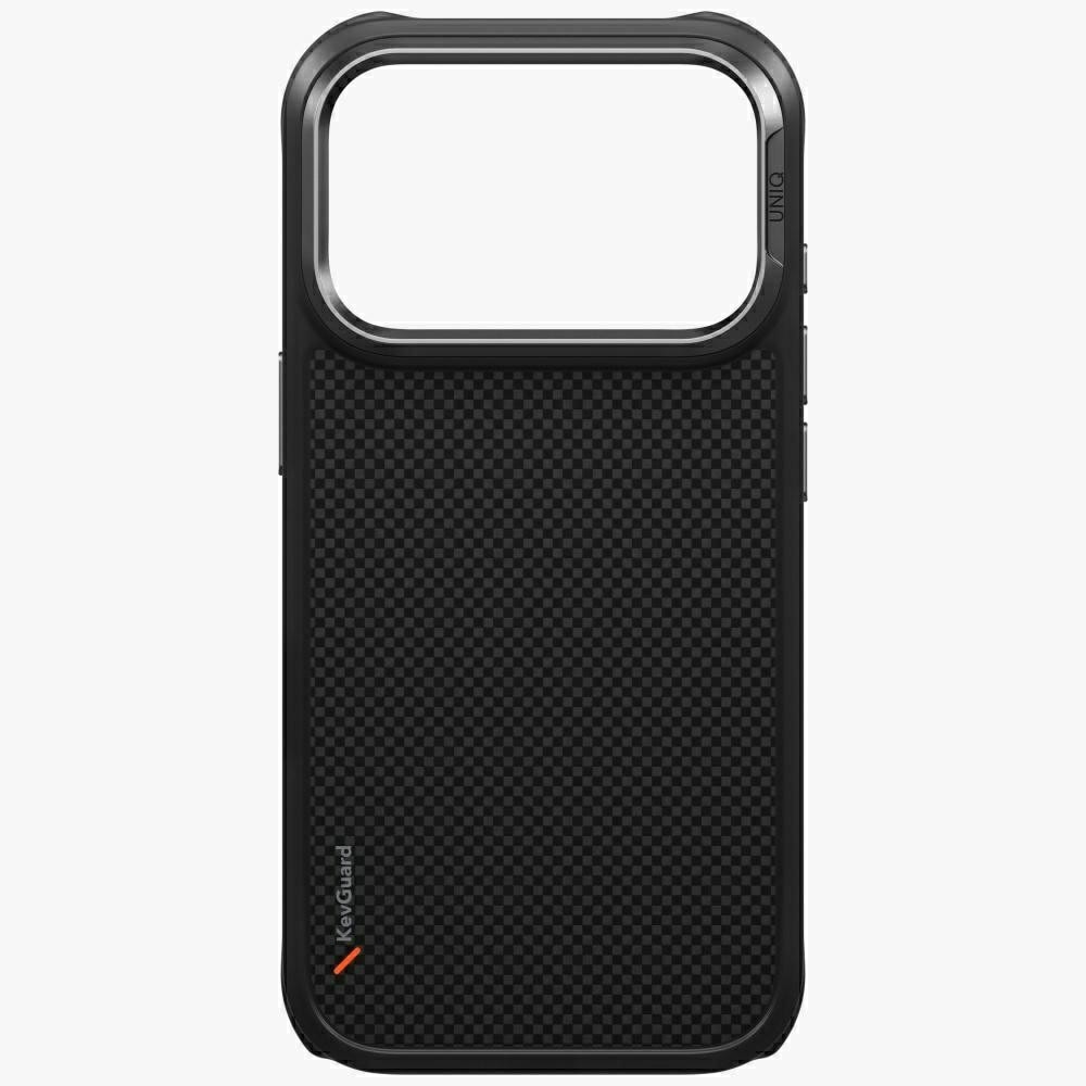 Husa UNIQ Keva Magclick compatibila cu iPhone 18 Pro / 17 Pro, Negru