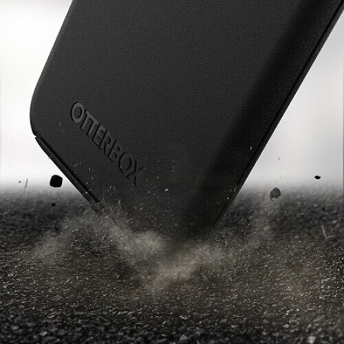 Carcasa antimicrobiana Otterbox Symmetry compatibila cu Samsung Galaxy S21 Plus Black