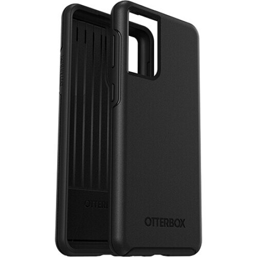 Carcasa antimicrobiana Otterbox Symmetry compatibila cu Samsung Galaxy S21 Plus Black