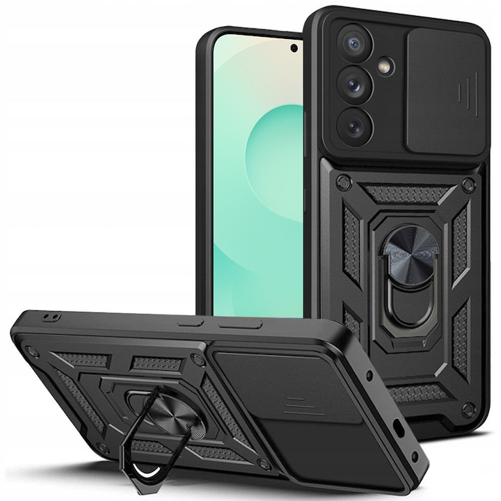 Husa pentru Samsung Galaxy S25 FE - Techsuit CamShield Series - Black