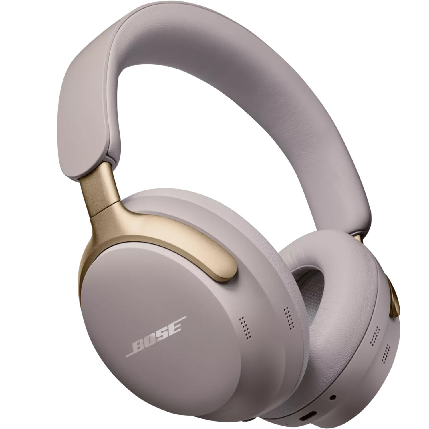 Casti Audio Over the Ear Bose QuietComfort Ultra Headphones, Bluetooth, Noise cancelling, Microfon, Sandstone