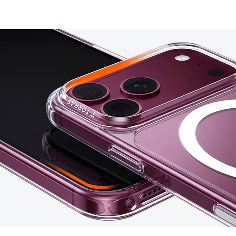 Husa pentru iPhone 18 Pro Max / iPhone 17 Pro Max - Torras Guardian Magnetic Series - Clear