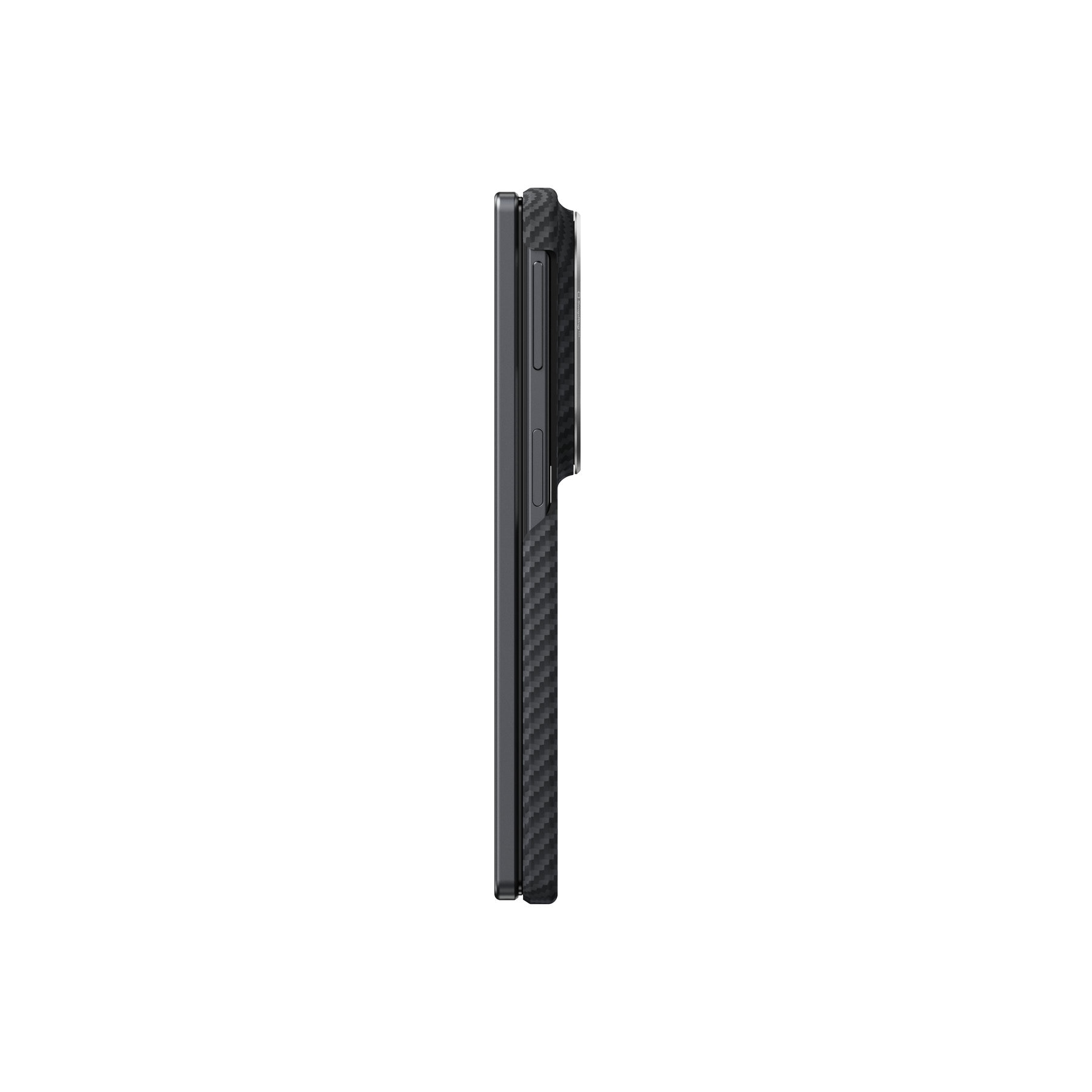 Husa Pitaka Ultra-Slim Aramida Magsafe compatibila cu Samsung Galaxy Z Fold8 Negru / Gri