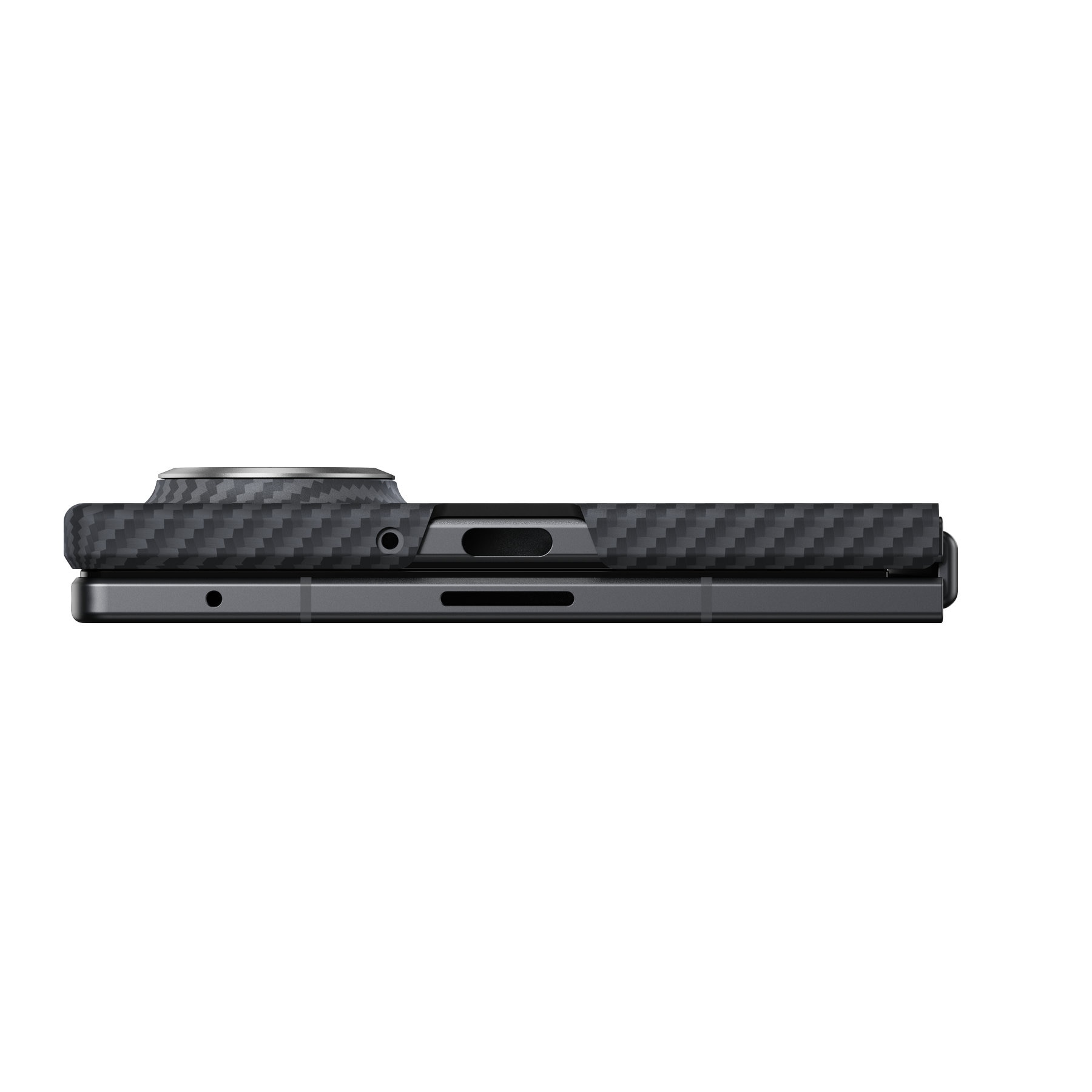 Husa Pitaka Ultra-Slim Aramida Magsafe compatibila cu Samsung Galaxy Z Fold8 Negru / Gri