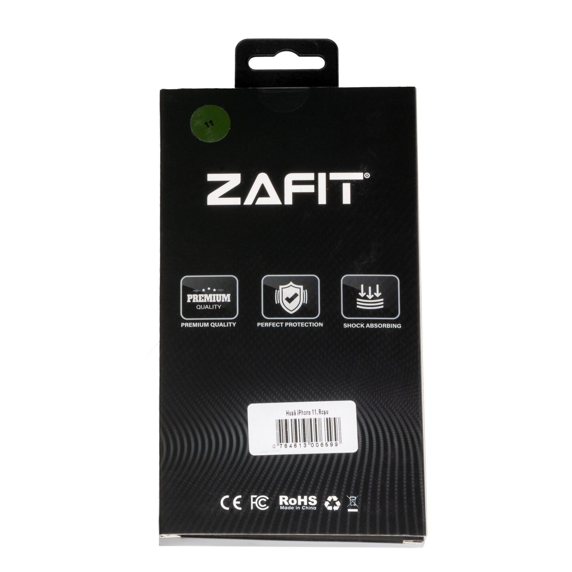 Husa pentru iPhone 11 ZAFIT®, cu incarcare Magsafe, Silicon, Rosu