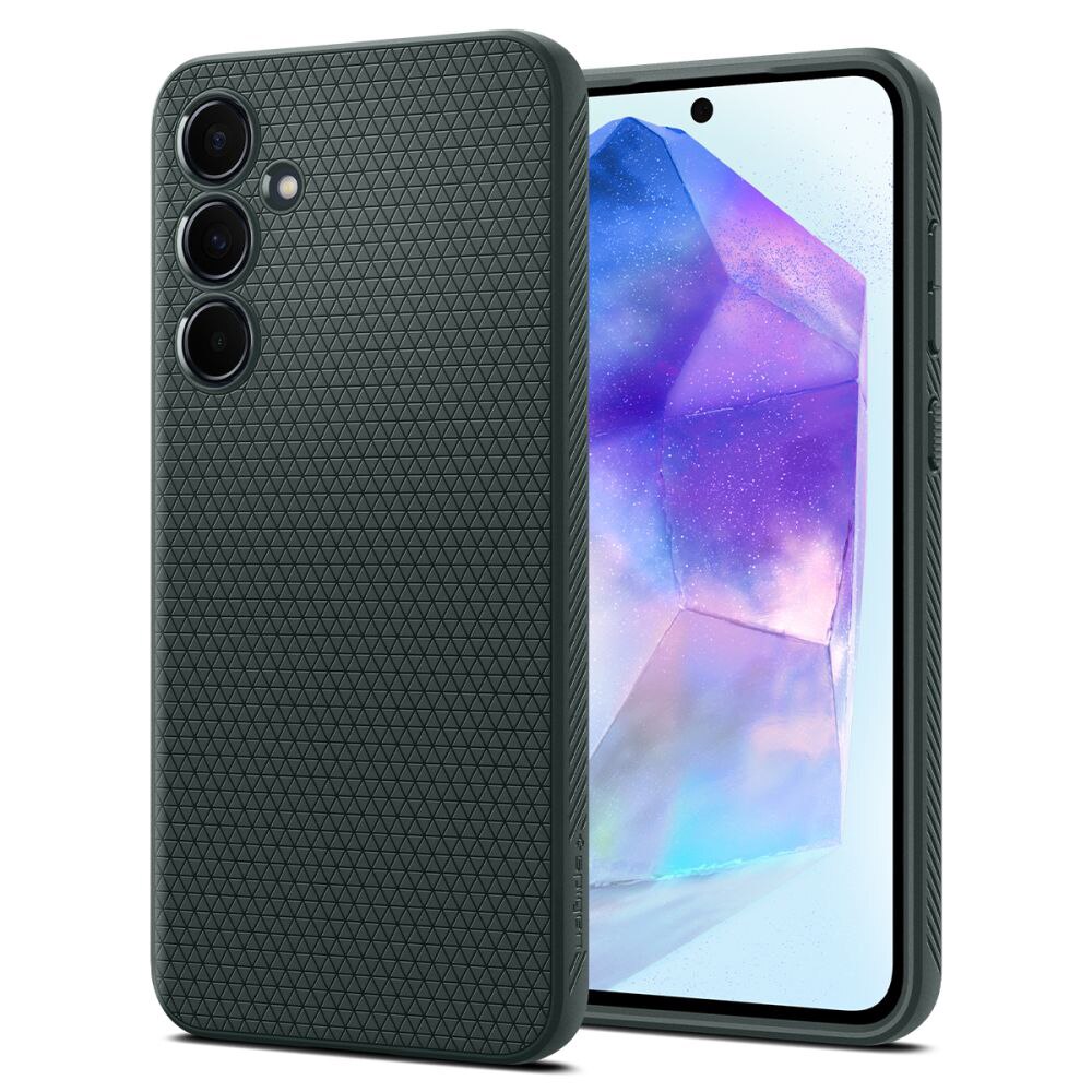 Husa pentru Samsung Galaxy A55 5G - Liquid Air - Abyss Green