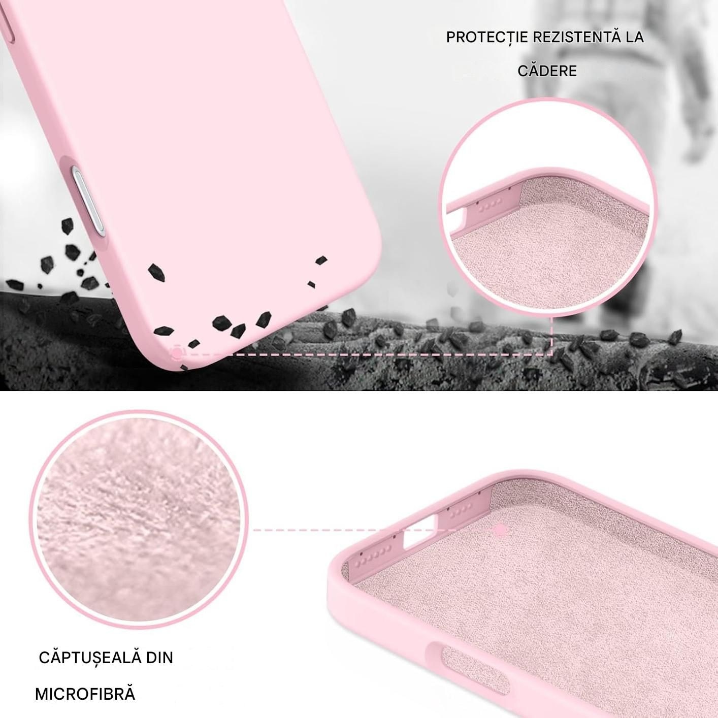 Husa de silicon soft pentru Iphone 11 Pro Max Roz