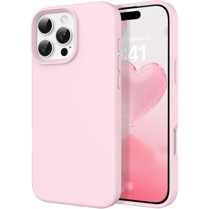 Husa de silicon soft pentru Iphone 11 Pro Max Roz