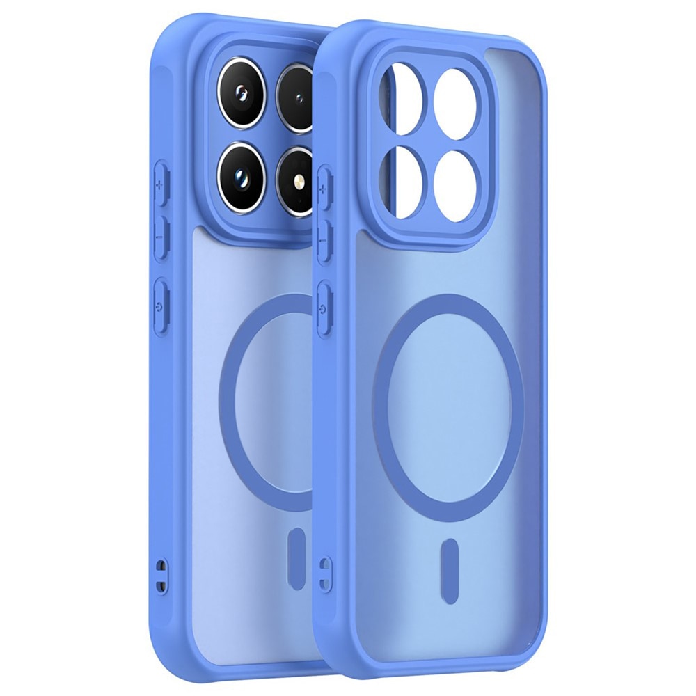 Husa pentru Xiaomi 17 Daden® HaloFrost, MagSafe, Antisoc, Calitate Premium, Albastru deschis