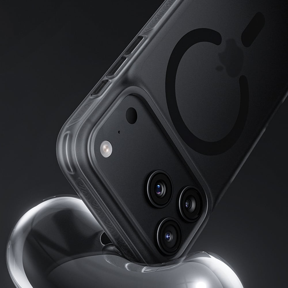 Husa Benks Lucid Armor Pro cu MagSafe compatibila cu iPhone 18 Pro Max / 17 Pro Max, Negru
