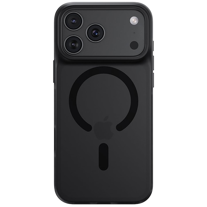 Husa Benks Lucid Armor Pro cu MagSafe compatibila cu iPhone 18 Pro Max / 17 Pro Max, Negru