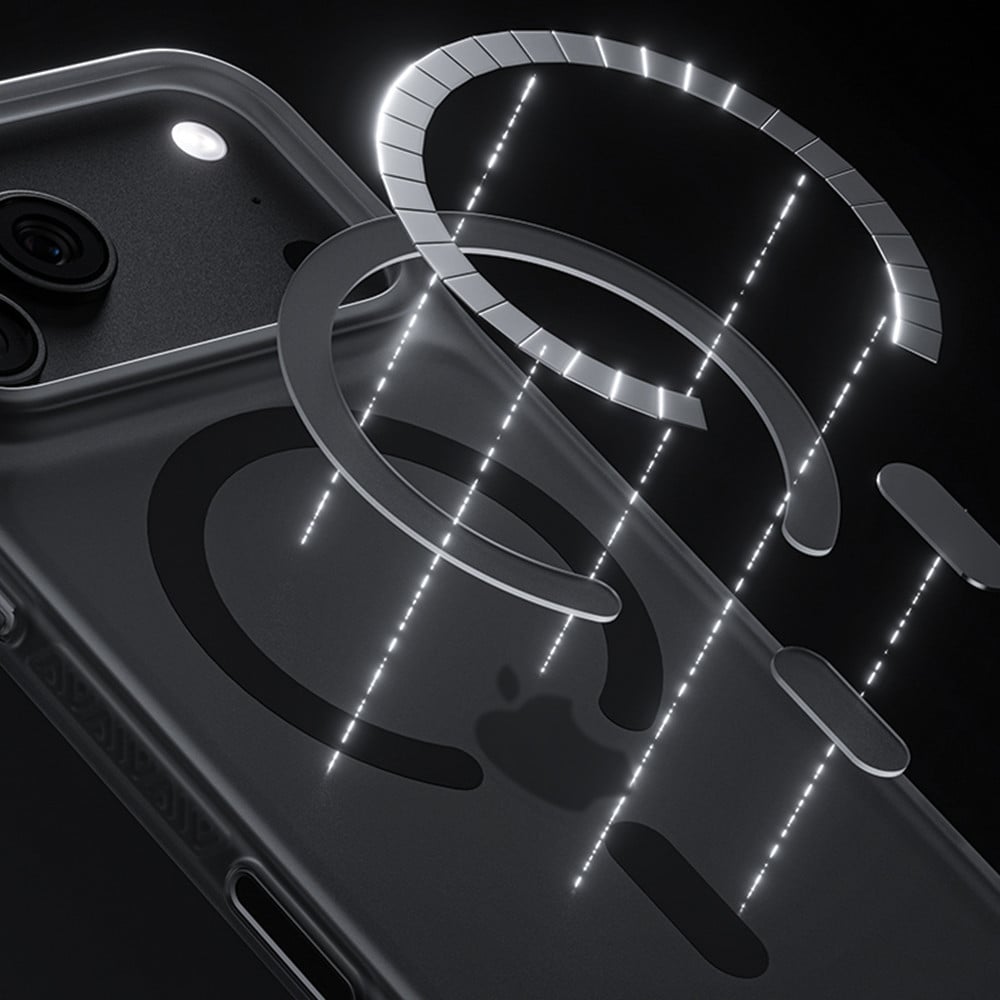 Husa Benks Lucid Armor Pro cu MagSafe compatibila cu iPhone 18 Pro Max / 17 Pro Max, Negru