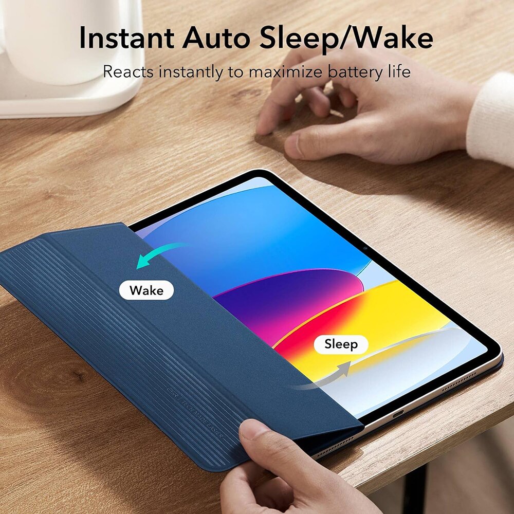 Husa pentru iPad 10 2022 10.9, Rebound Magnetic, Z356, Navy Blue