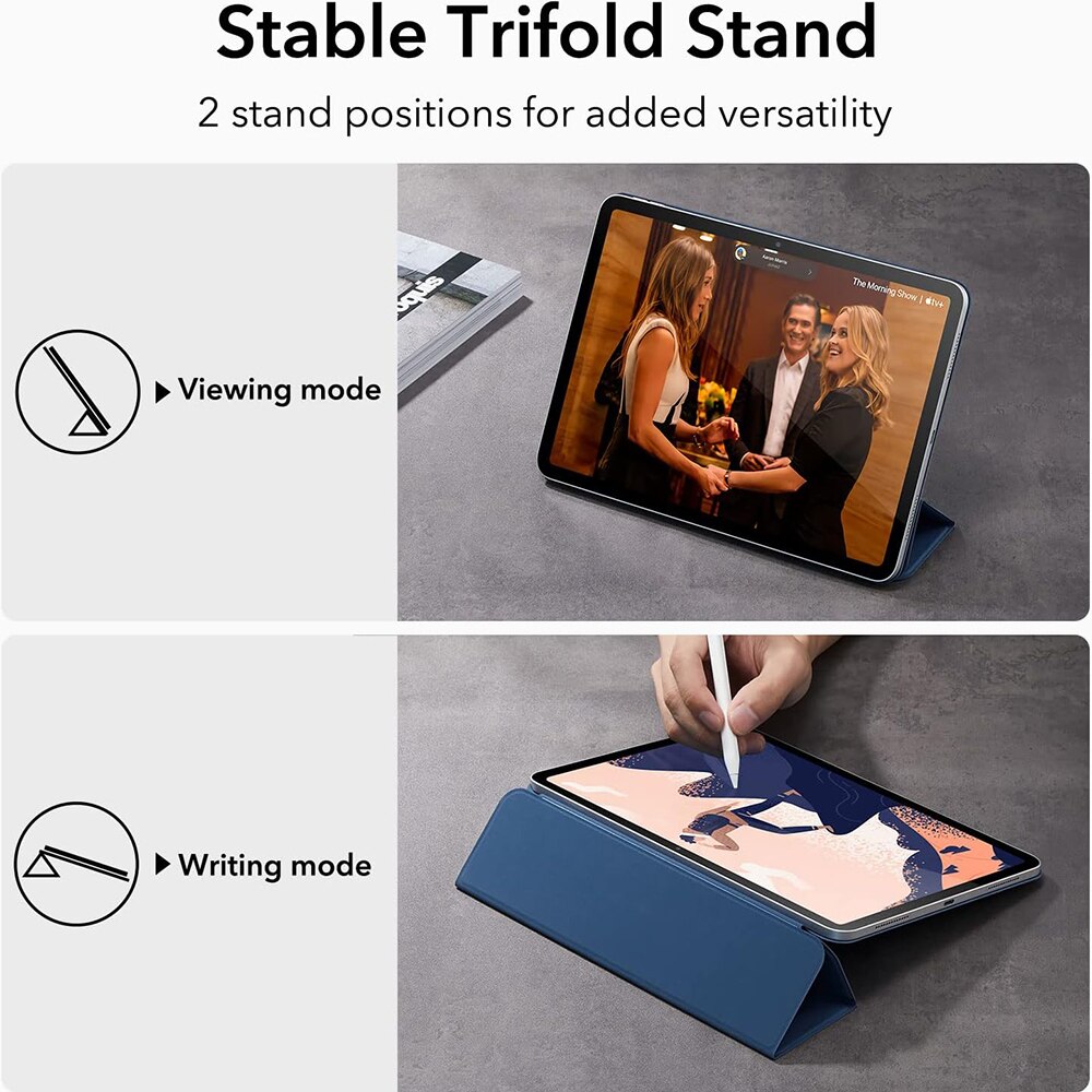 Husa pentru iPad 10 2022 10.9, Rebound Magnetic, Z356, Navy Blue