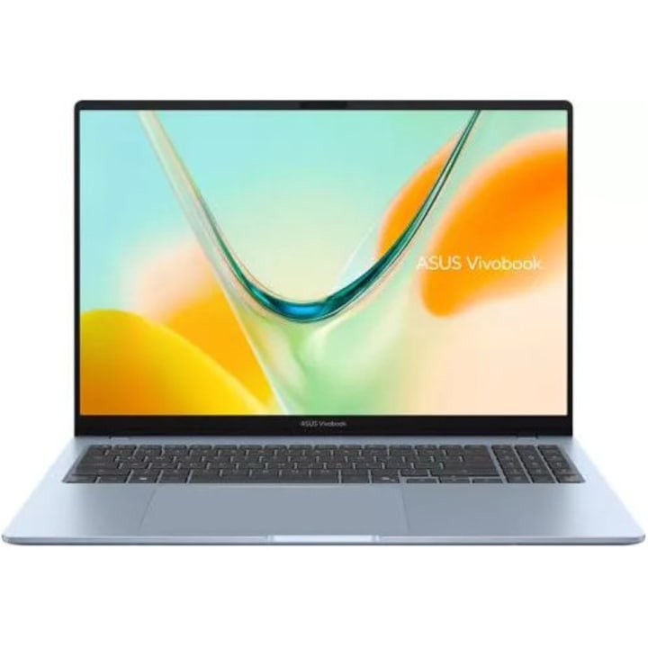 Laptop ASUS Vivobook S16 S5608QA-MB269W Qualcomm Snapdragon X X1-26-100 16 inch RAM 8GB SSD 512GB Intel Graphics Windows 11 Light Blue
